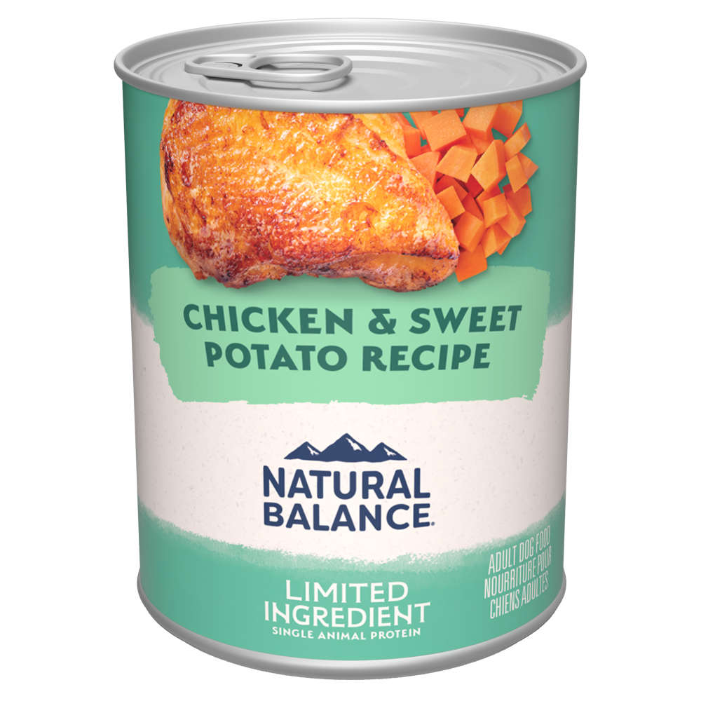 Natural Balance Limited Ingredient Grain Free Chicken & Sweet Potato Recipe Wet Canned Dog Food