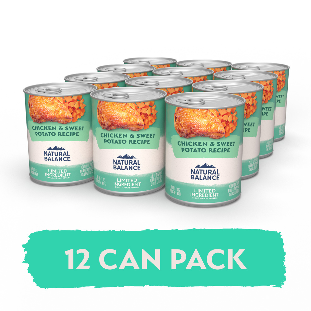 
                  
                    Natural Balance Limited Ingredient Grain Free Chicken & Sweet Potato Recipe Wet Canned Dog Food
                  
                