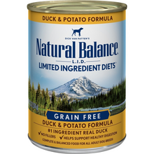 Load image into Gallery viewer, Natural Balance Limited Ingredient Reserve Duck &amp; Potato Recipe Wet Canned Dog Food