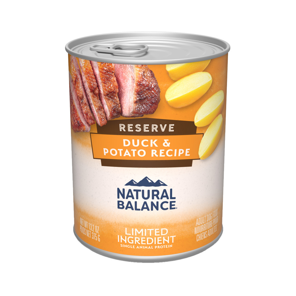 Natural Balance Limited Ingredient Reserve Wet Dog Food, Duck & Potato Recipe