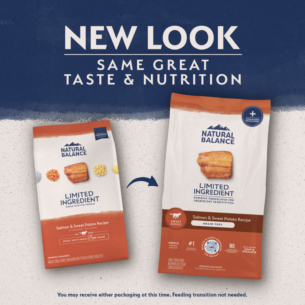 
                  
                    Natural Balance Limited Ingredient Grain Free Salmon & Sweet Potato Recipe Dry Dog Food
                  
                