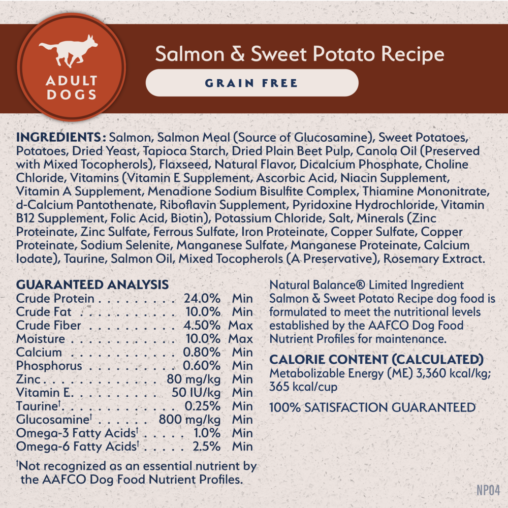 
                  
                    Natural Balance Limited Ingredient Grain Free Salmon & Sweet Potato Recipe Dry Dog Food
                  
                