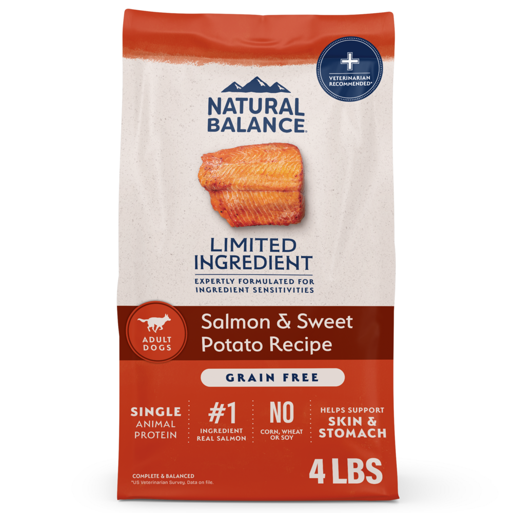 Natural Balance Limited Ingredient Grain Free Salmon & Sweet Potato Recipe Dry Dog Food
