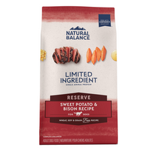 Load image into Gallery viewer, Natural Balance Limited Ingredient Reserve Grain Free Sweet Potato &amp; Bison Recipe Dry Dog Food