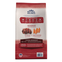 Load image into Gallery viewer, Natural Balance Limited Ingredient Reserve Grain Free Sweet Potato &amp; Bison Recipe Dry Dog Food