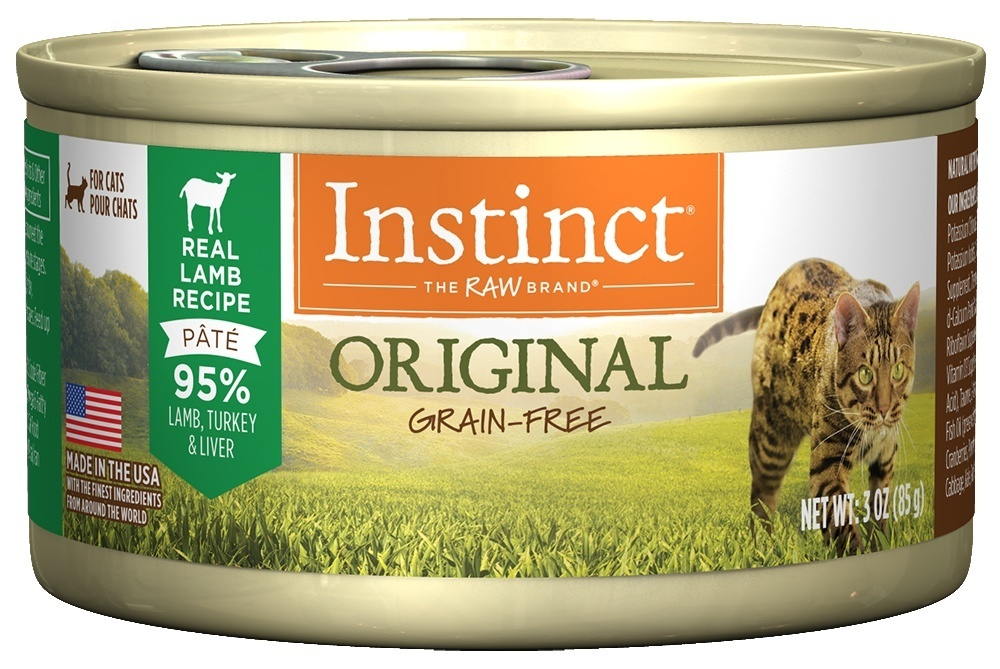 
                  
                    Instinct Grain-Free Lamb Formula Canned Cat Food
                  
                