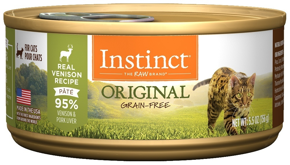 
                  
                    Instinct Grain-Free Venison Formula Canned Cat Food
                  
                