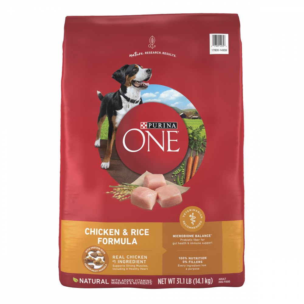 
                  
                    Purina ONE SmartBlend Chicken & Rice Dry Dog Food
                  
                