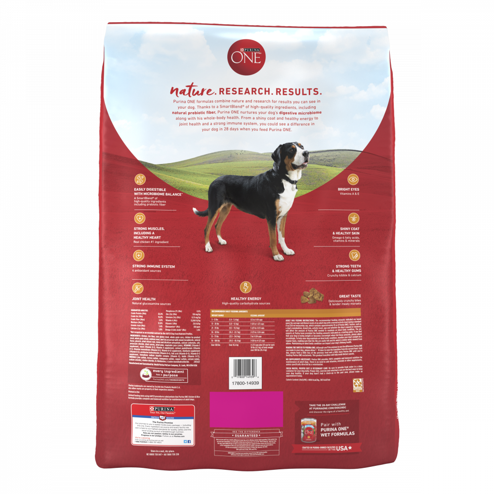 
                  
                    Purina ONE SmartBlend Chicken & Rice Dry Dog Food
                  
                