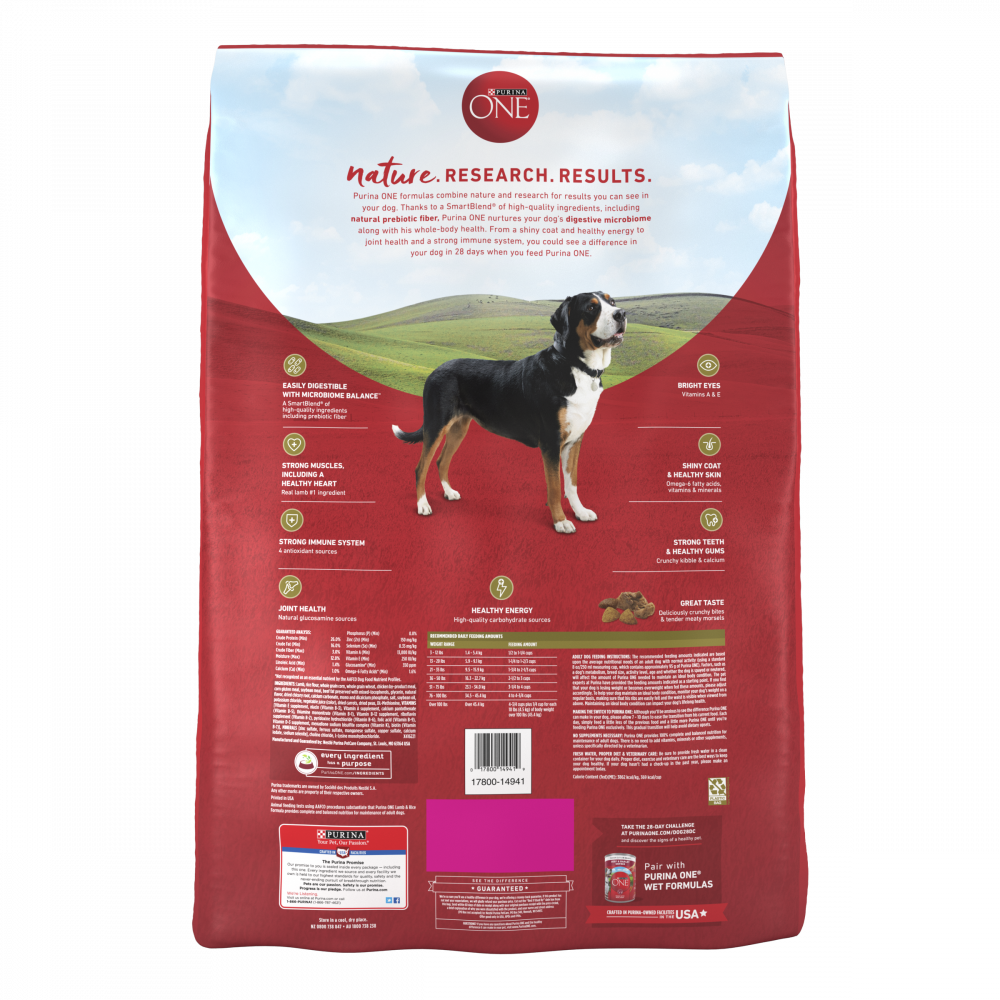 
                  
                    Purina ONE SmartBlend Lamb & Rice Dry Dog Food
                  
                