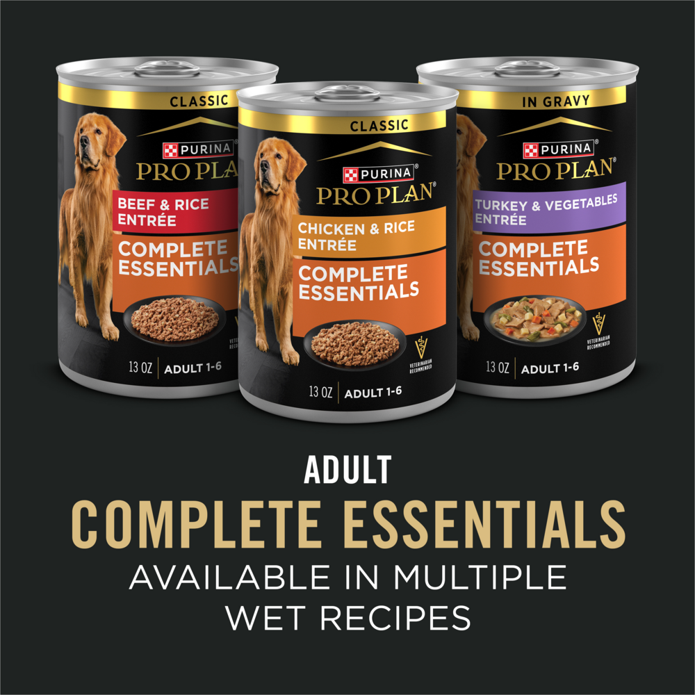 
                  
                    Purina Pro Plan Essentials Shredded Blend Chicken & Rice Dog Food
                  
                