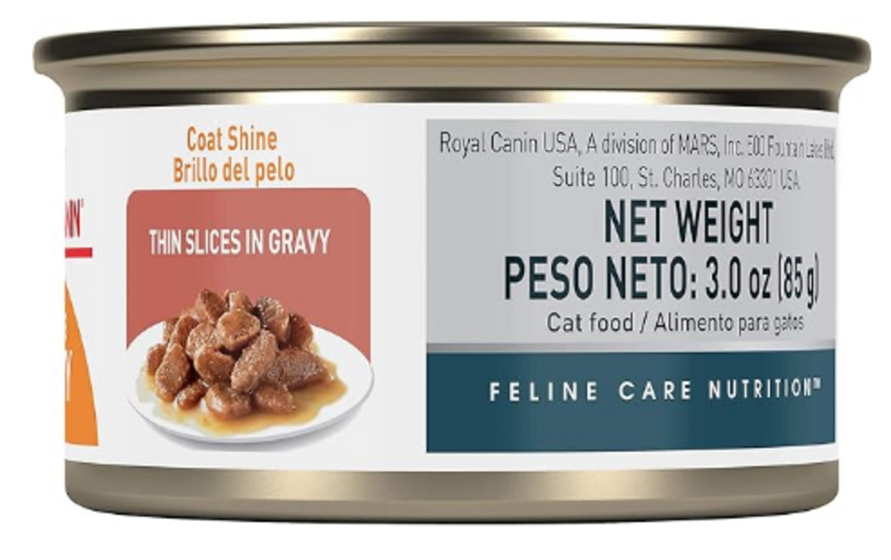 
                  
                    Royal Canin Hair and Skin Thin Slices in Gravy Canned Cat Food
                  
                