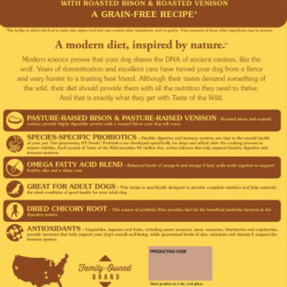 
                  
                    Taste Of The Wild High Prairie Dry Dog Food
                  
                