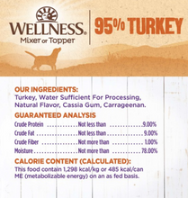 Load image into Gallery viewer, Wellness Natural Grain Free Adult 95% Turkey Canned Dog Food