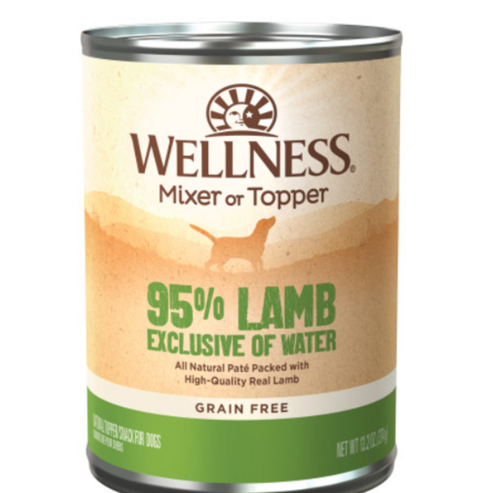 
                  
                    Wellness Natural Grain Free 95%  Lamb Recipe Adult Wet Canned Dog Food
                  
                