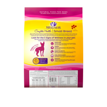 Load image into Gallery viewer, Wellness Complete Health Natural Small Breed Adult Turkey and Oatmeal Recipe Dry Dog Food