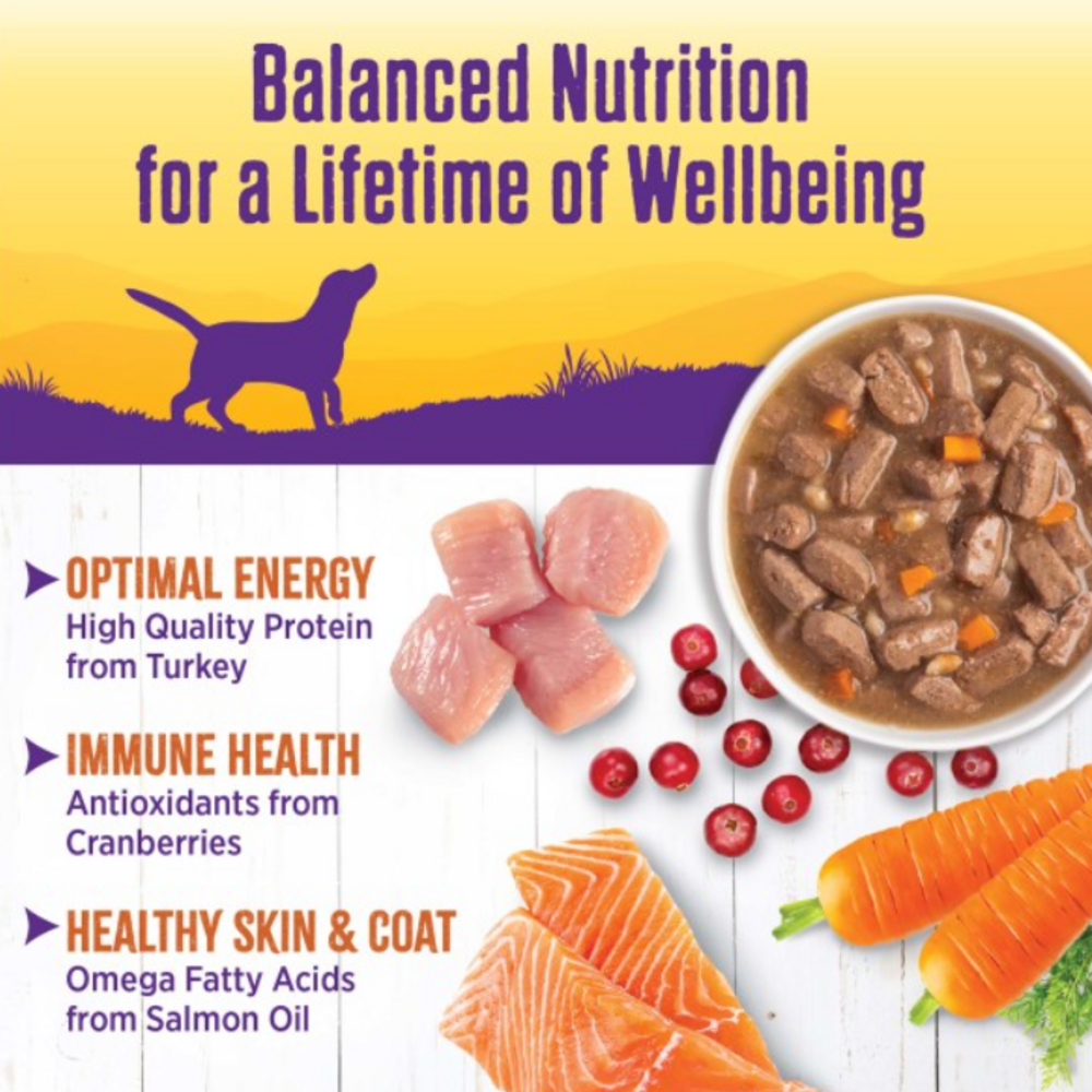 
                  
                    Wellness Natural Turkey Stew with Barley and Carrots Wet Canned Dog Food
                  
                