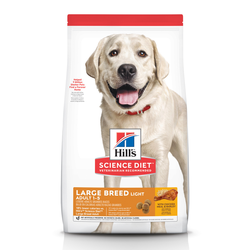 
                  
                    Hill's Science Diet Adult LG Breed Light Chicken Meal & Barley Dry Dog Food
                  
                