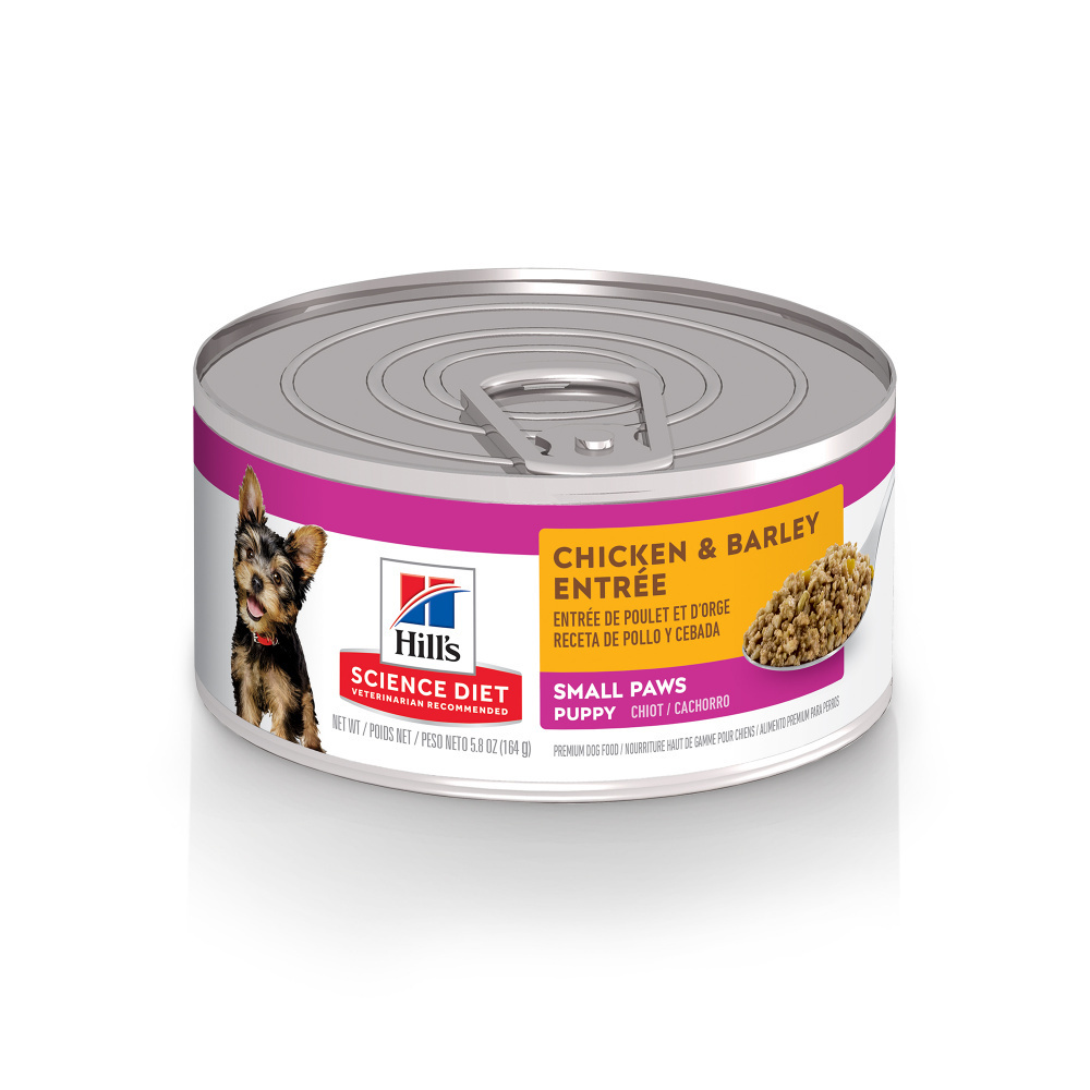 
                  
                    Hill's Science Diet SM & Mini Puppy Beef & Barley Entree Canned Dog Food
                  
                