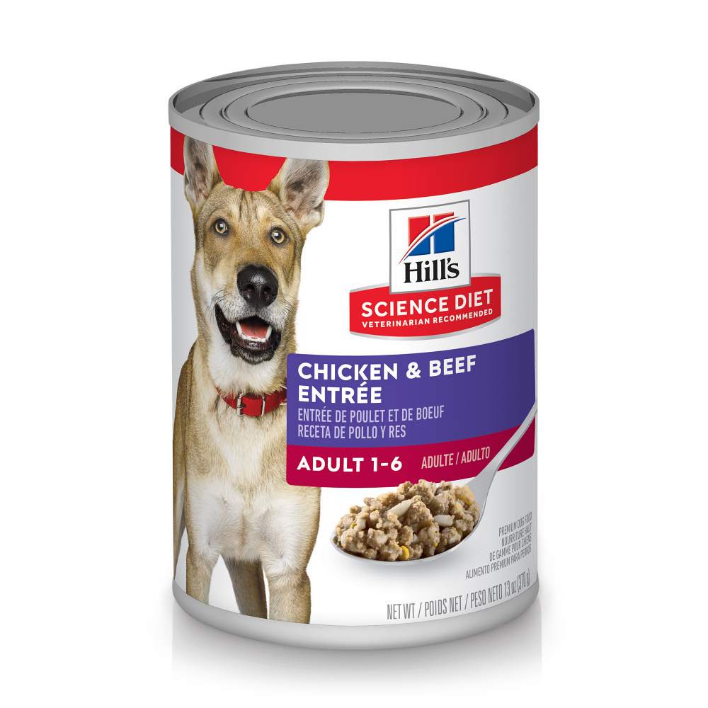 
                  
                    Hill's Science Diet Adult Chicken & Beef Entree Canned Dog Food
                  
                