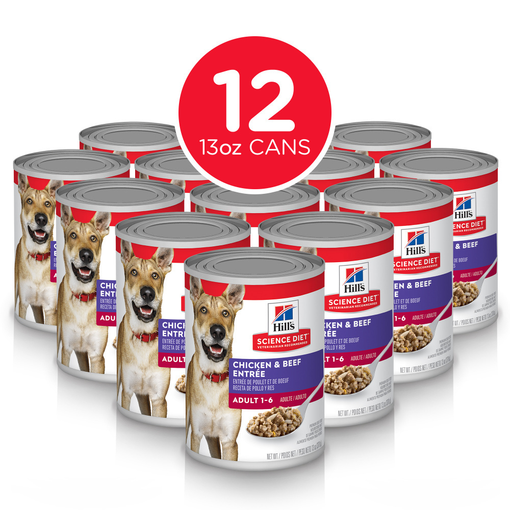 
                  
                    Hill's Science Diet Adult Chicken & Beef Entree Canned Dog Food
                  
                