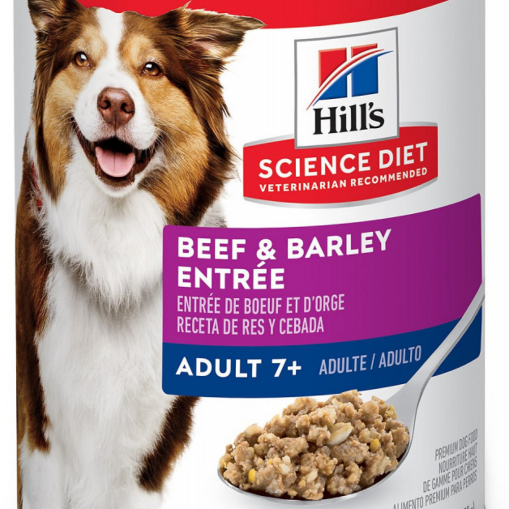 
                  
                    Hill's Science Diet Adult 7+ Gourmet Beef & Barley Entree Canned Dog Food
                  
                