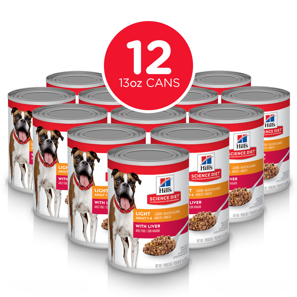 
                  
                    Hill's Science Diet Adult Light with Liver Recipe Canned Dog Food
                  
                