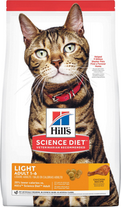 Hill's Science Diet Adult Light Chicken Recipe Dry Cat Food