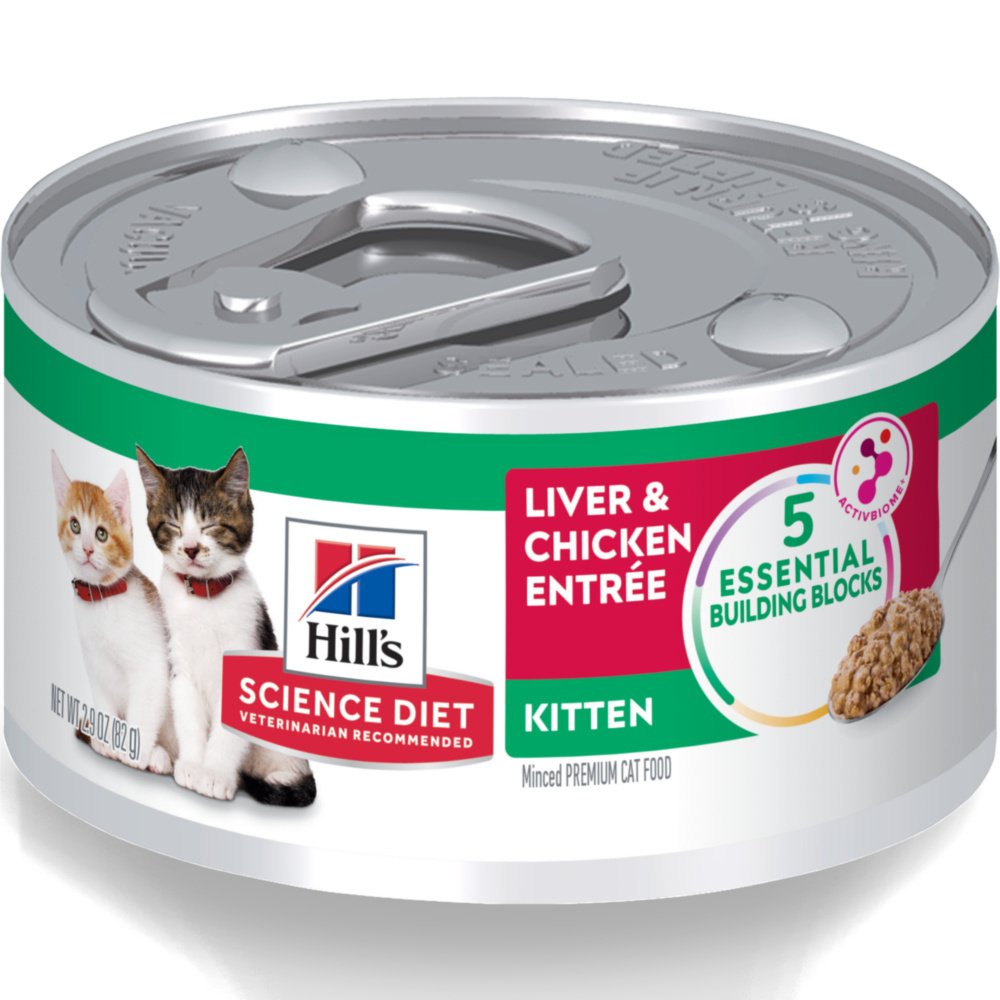 
                  
                    Hill's Science Diet Kitten Liver & Chicken Entree Canned Food
                  
                