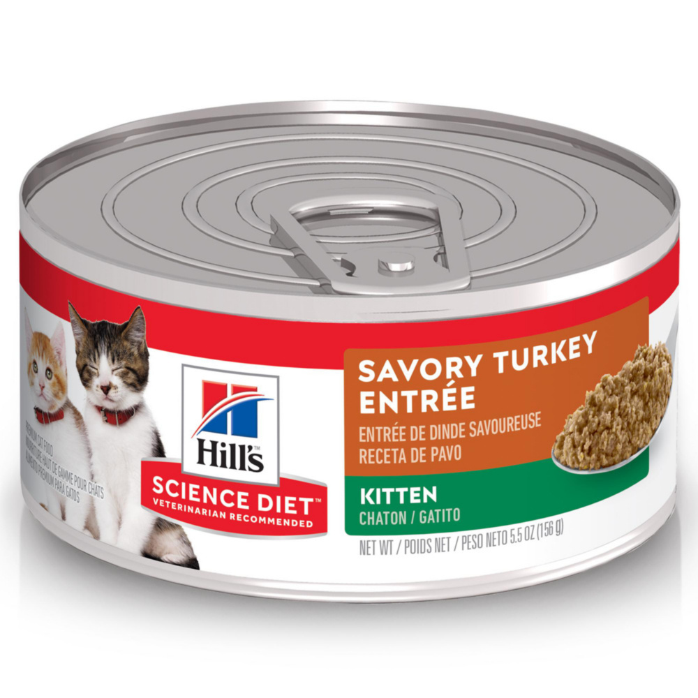 
                  
                    Hill's Science Diet Kitten Savory Turkey Entree Canned Food
                  
                