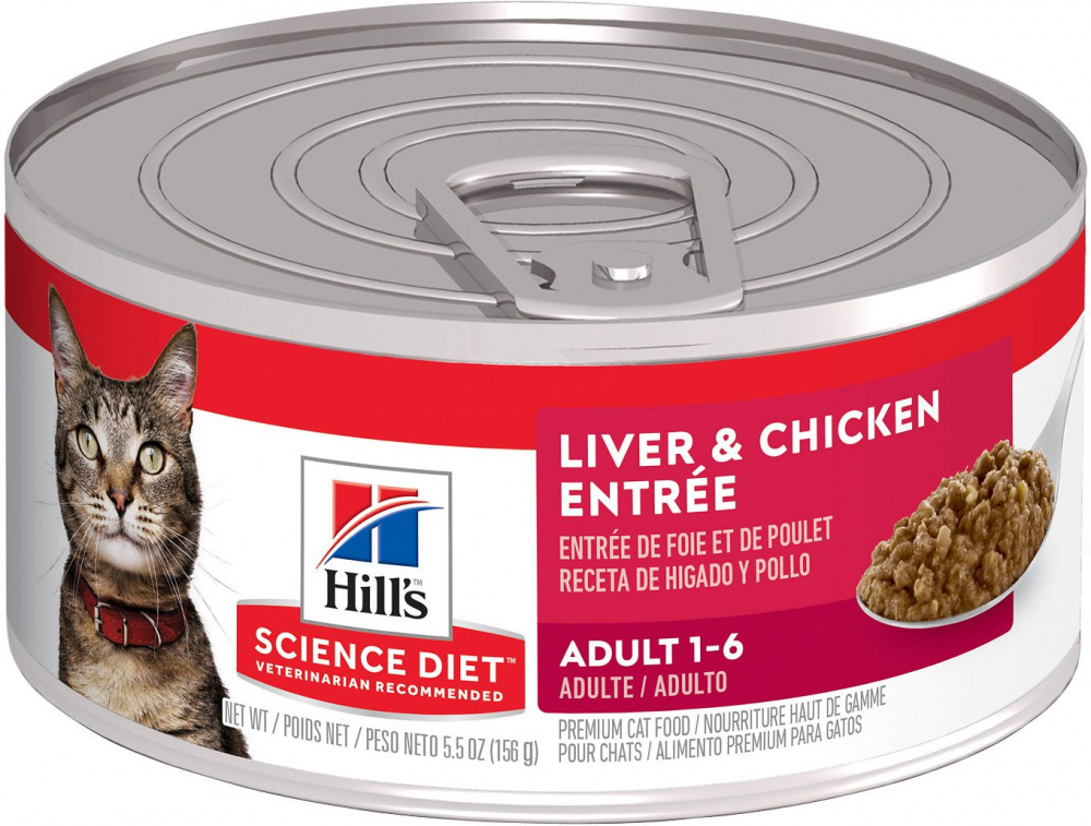 
                  
                    Hill's Science Diet Adult Liver & Chicken Entree Canned Cat Food
                  
                