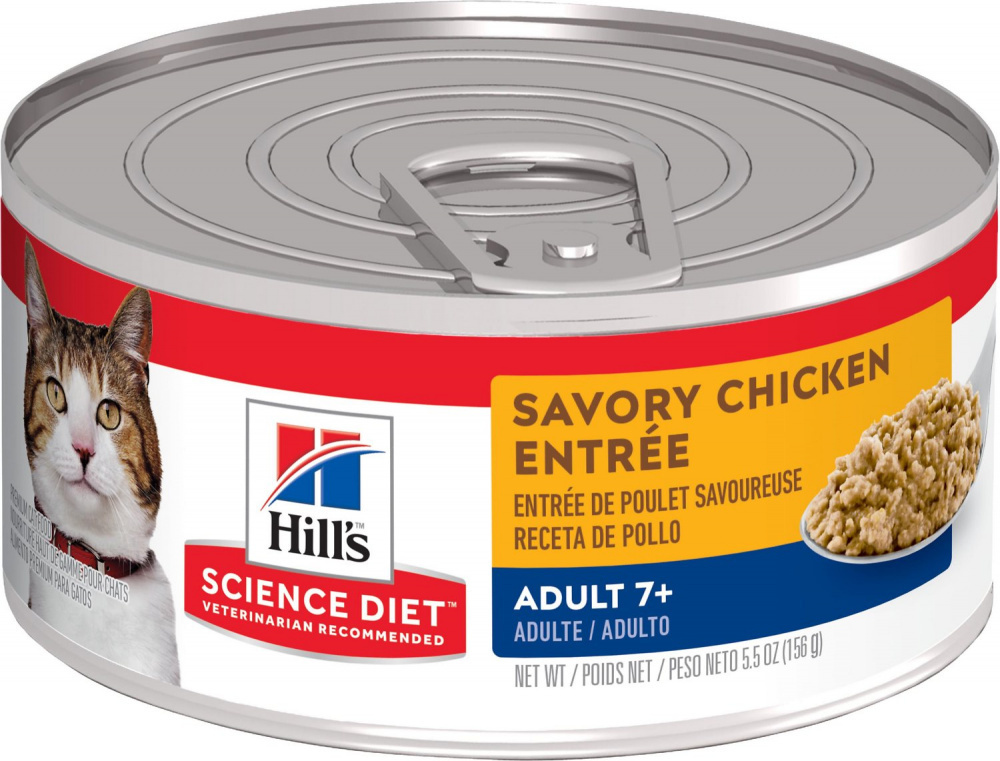 
                  
                    Hill's Science Diet Adult 7+ Savory Chicken Entree Canned Cat Food
                  
                