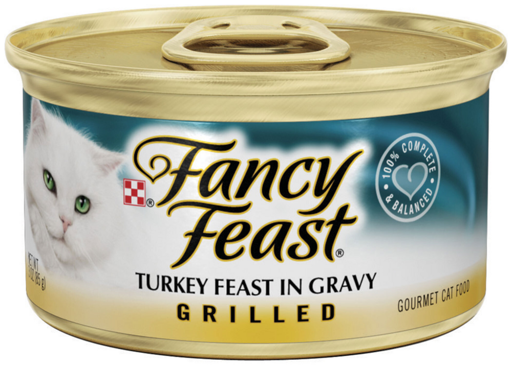 Fancy Feast Grilled Turkey and Gravy Wet Cat Food