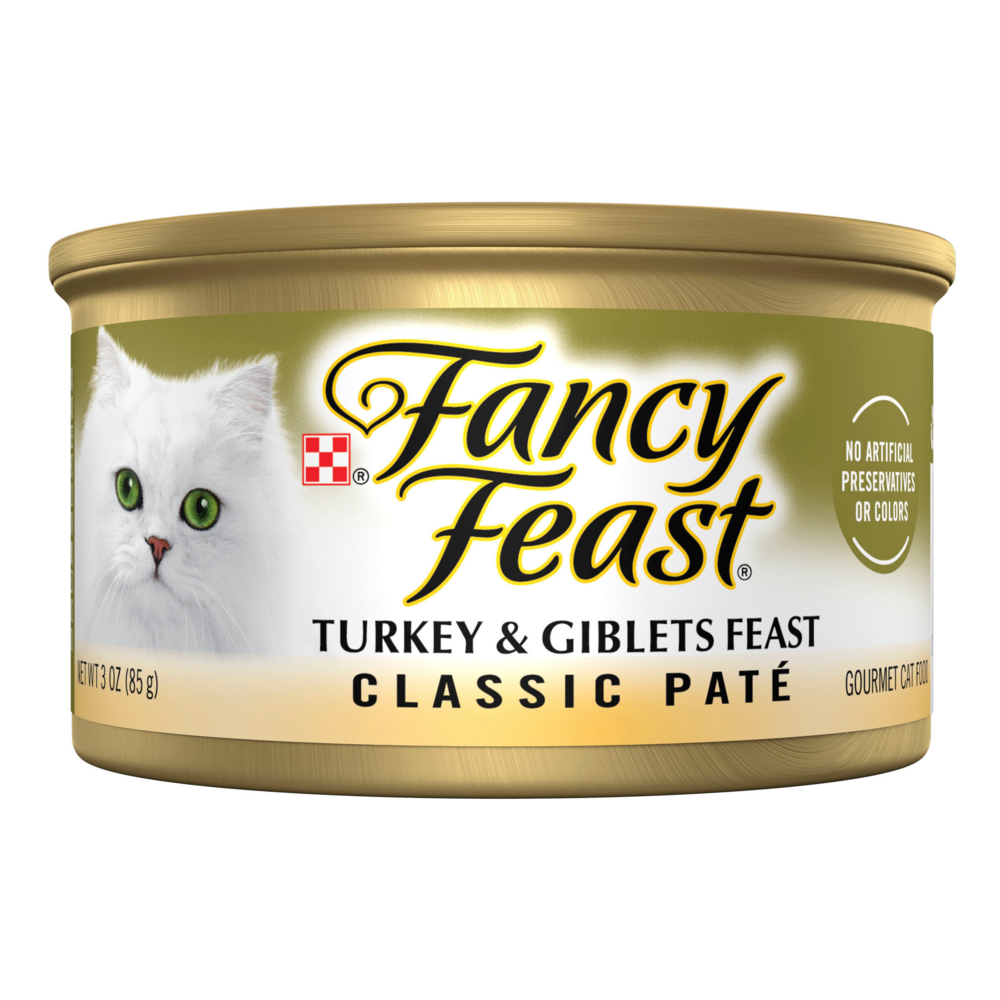 
                  
                    Fancy Feast Classic Turkey and Giblets Feast Canned Cat Food
                  
                