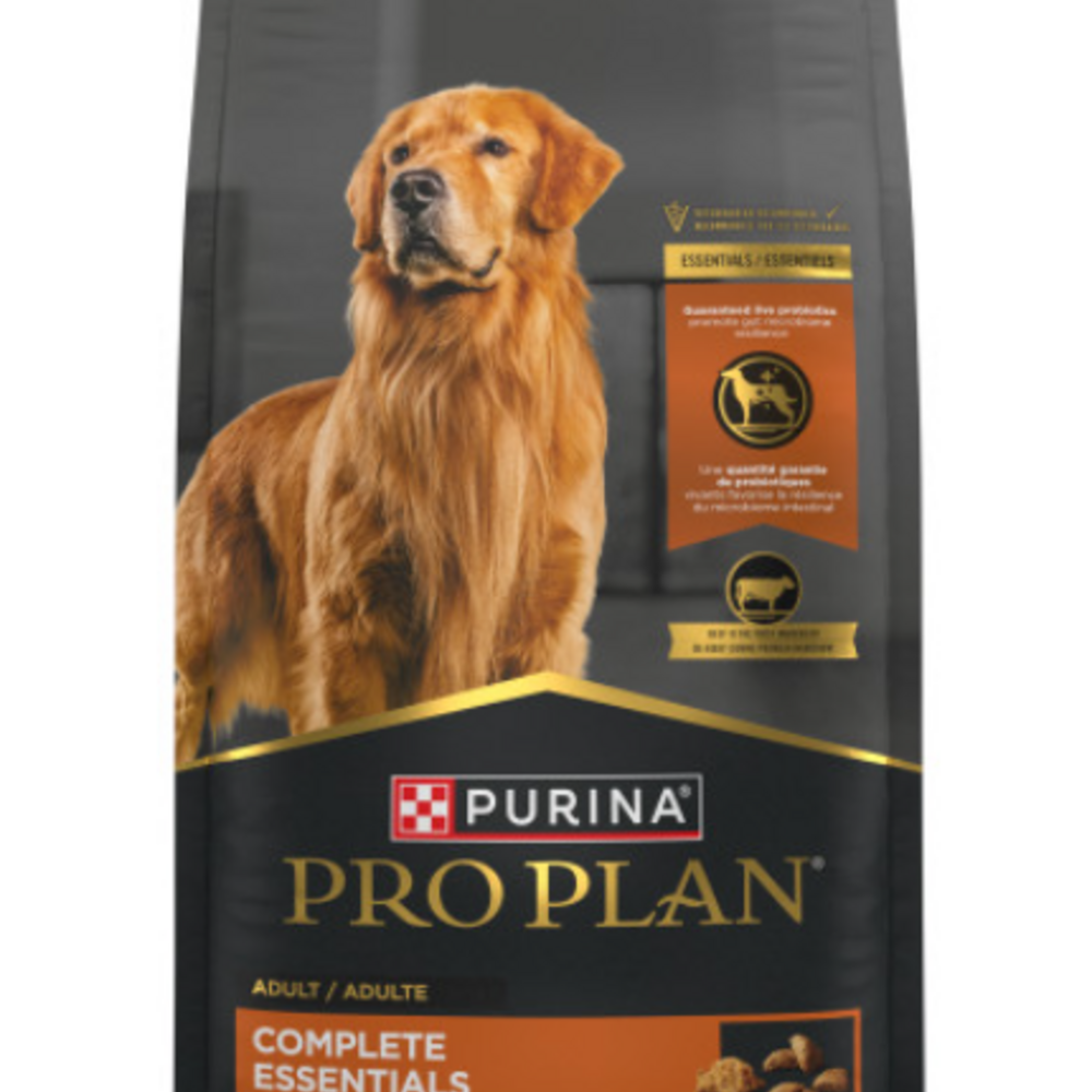 Purina Pro Plan Essentials Adult Shredded Blend Beef & Rice Formula Dry Dog Food