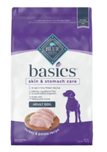 Load image into Gallery viewer, Blue Buffalo Basics Adult Skin &amp; Stomach Care Turkey &amp; Potato Recipe Dry Dog Food