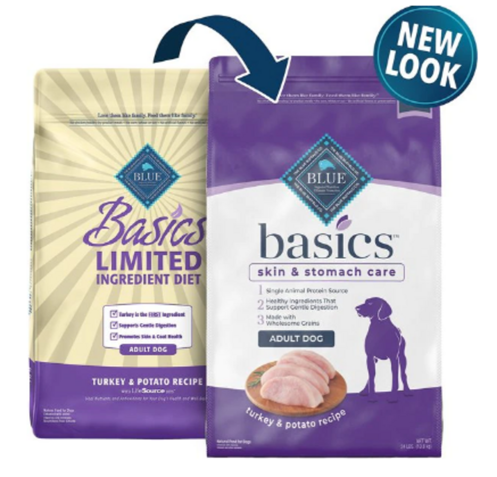 
                  
                    Blue Buffalo Basics Adult Skin & Stomach Care Turkey & Potato Recipe Dry Dog Food
                  
                