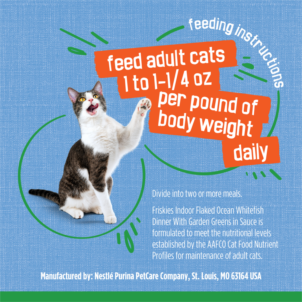 
                  
                    Friskies Selects Indoor Flaked Ocean Whitefish Canned Cat Food
                  
                