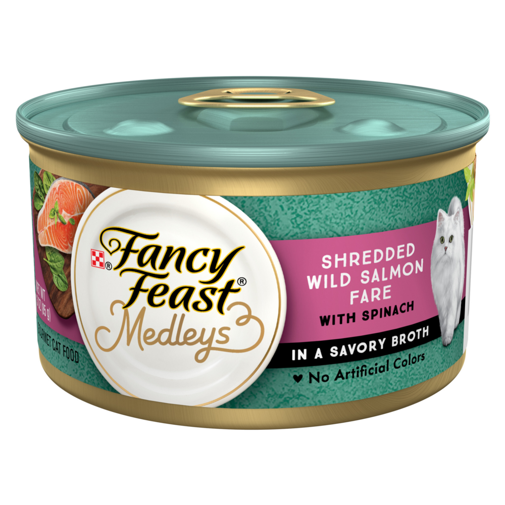 
                  
                    Fancy Feast Elegant Medleys Shredded Wild Salmon Canned Cat Food
                  
                