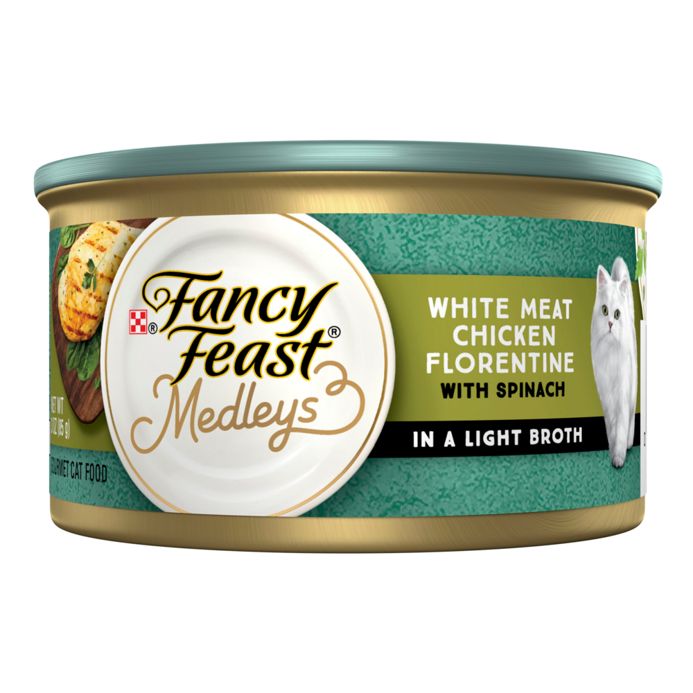 
                  
                    Fancy Feast Elegant Medleys Chicken Florentine Canned Cat Food
                  
                