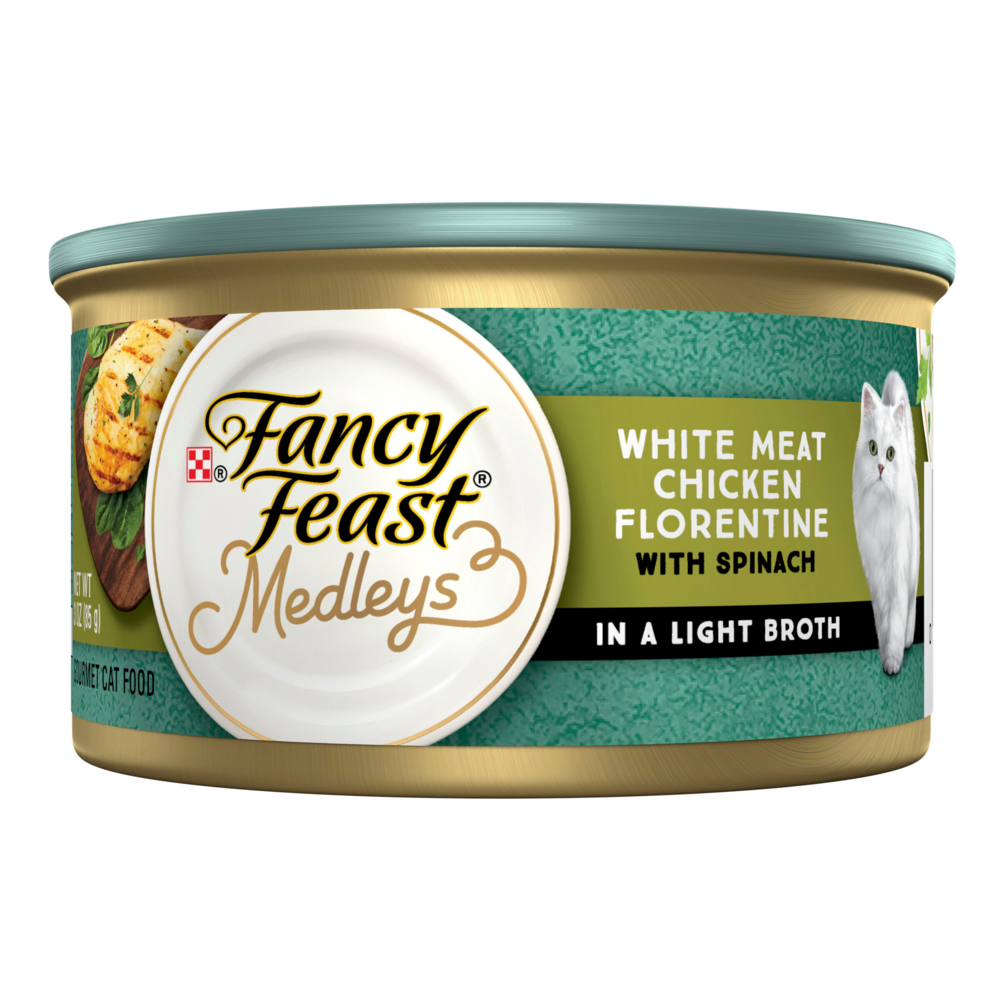 Purina Fancy Feast Elegant Medleys Chicken Florentine Wet Cat Food