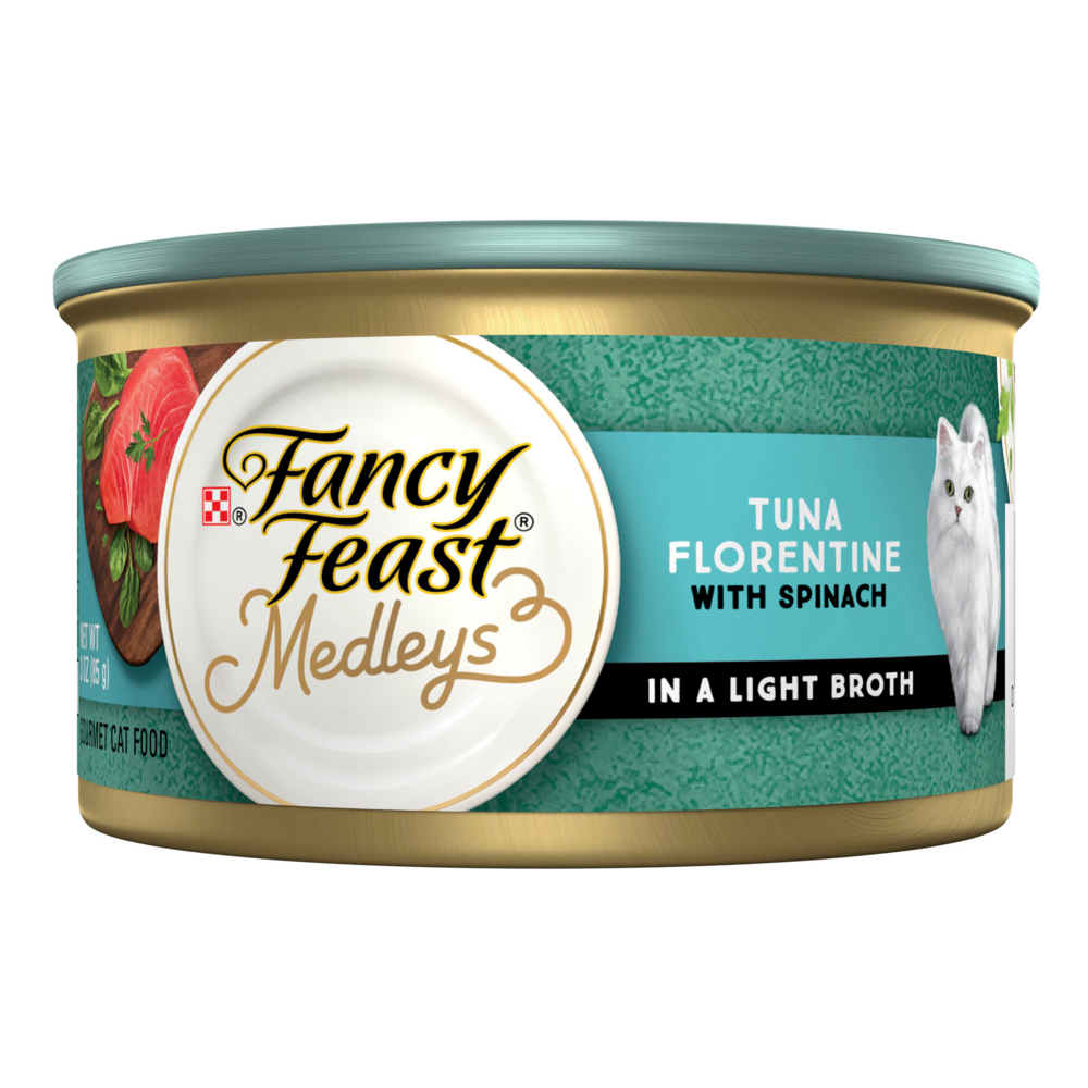 Purina Fancy Feast Elegant Medleys Tuna Florentine Wet Cat Food