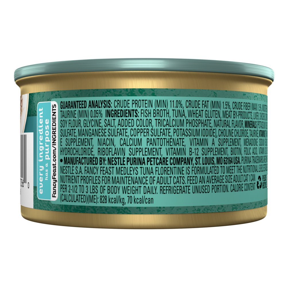 Purina Fancy Feast Elegant Medleys Tuna Florentine Wet Cat Food