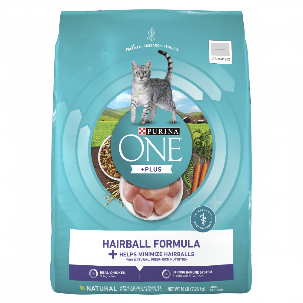 
                  
                    Purina ONE Advanced Nutrition Hairball Formula Dry Cat Food
                  
                