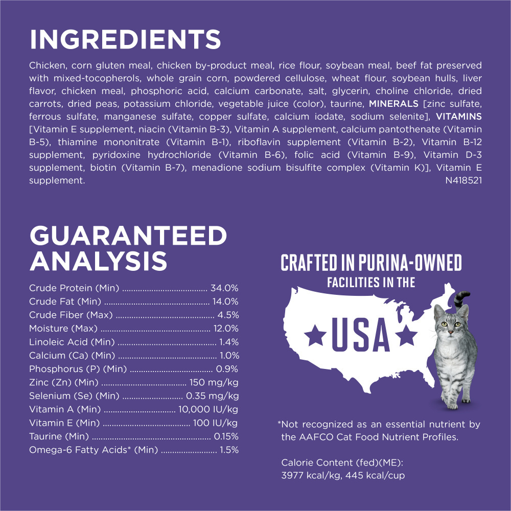 
                  
                    Purina ONE Advanced Nutrition Hairball Formula Dry Cat Food
                  
                