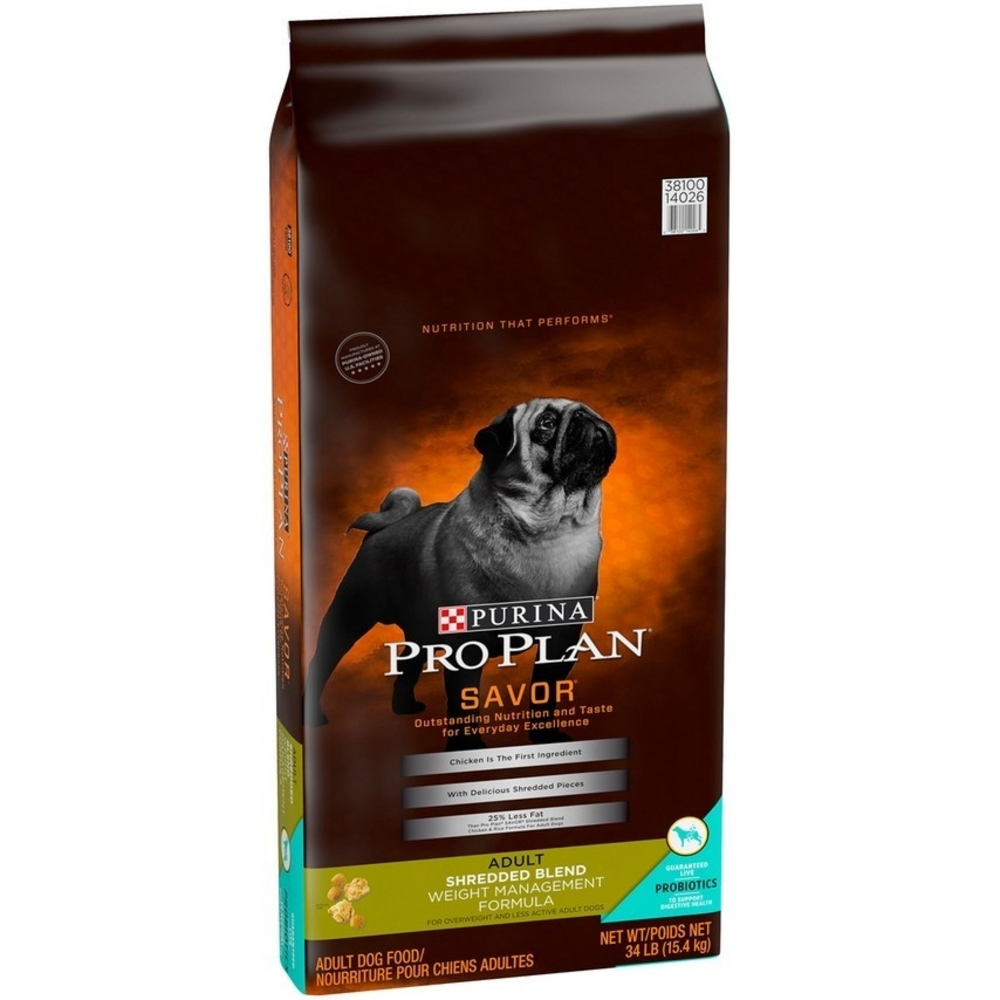 
                  
                    Purina Pro Plan Savor Adult Shredded Blend Weight Management Formula Dry Dog Food
                  
                