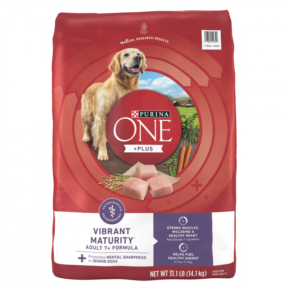 
                  
                    Purina ONE SmartBlend Vibrant Maturity 7+ Senior Formula Dry Dog Food
                  
                