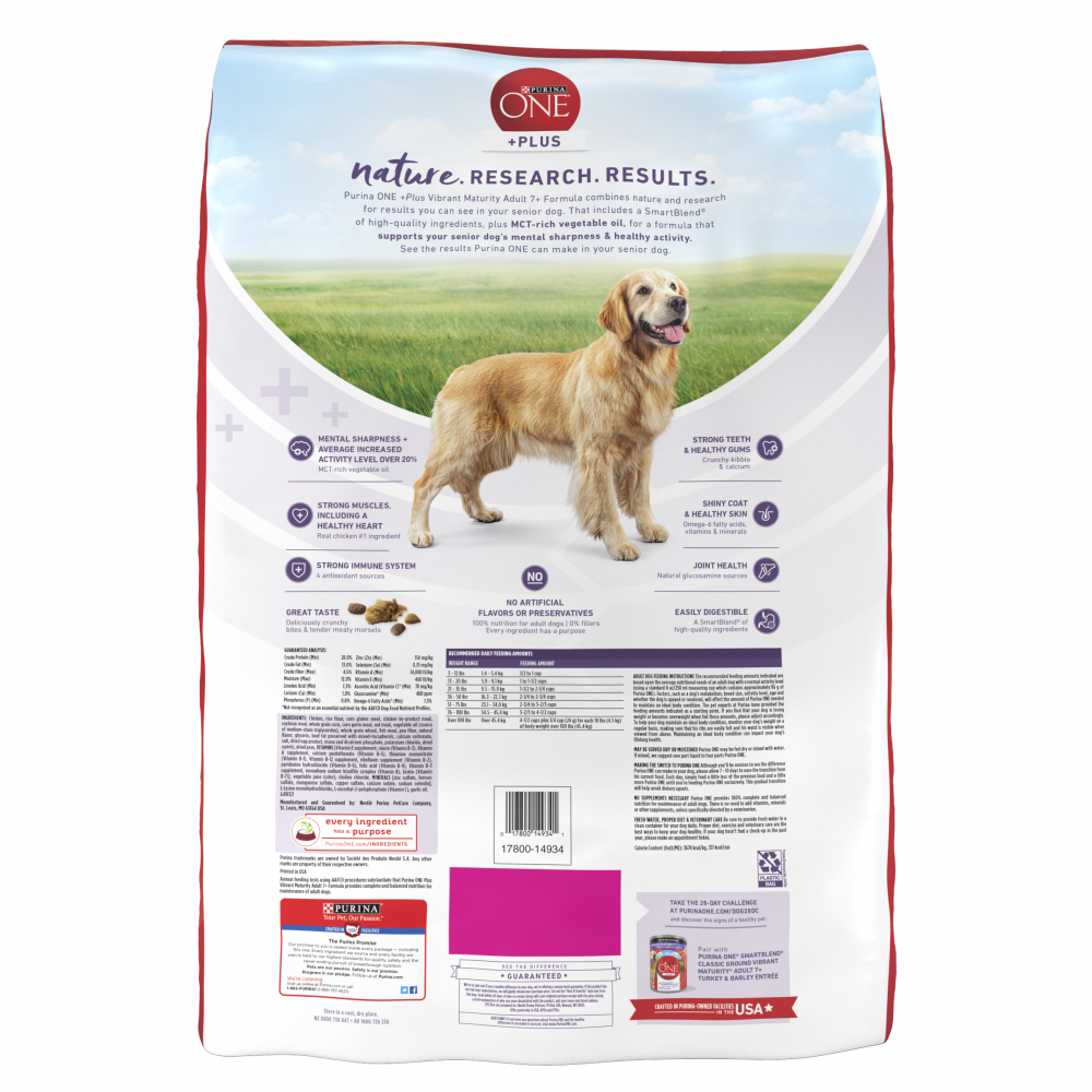One SmartBlend Vibrant Maturity Senior 7+ Dry Dog Food