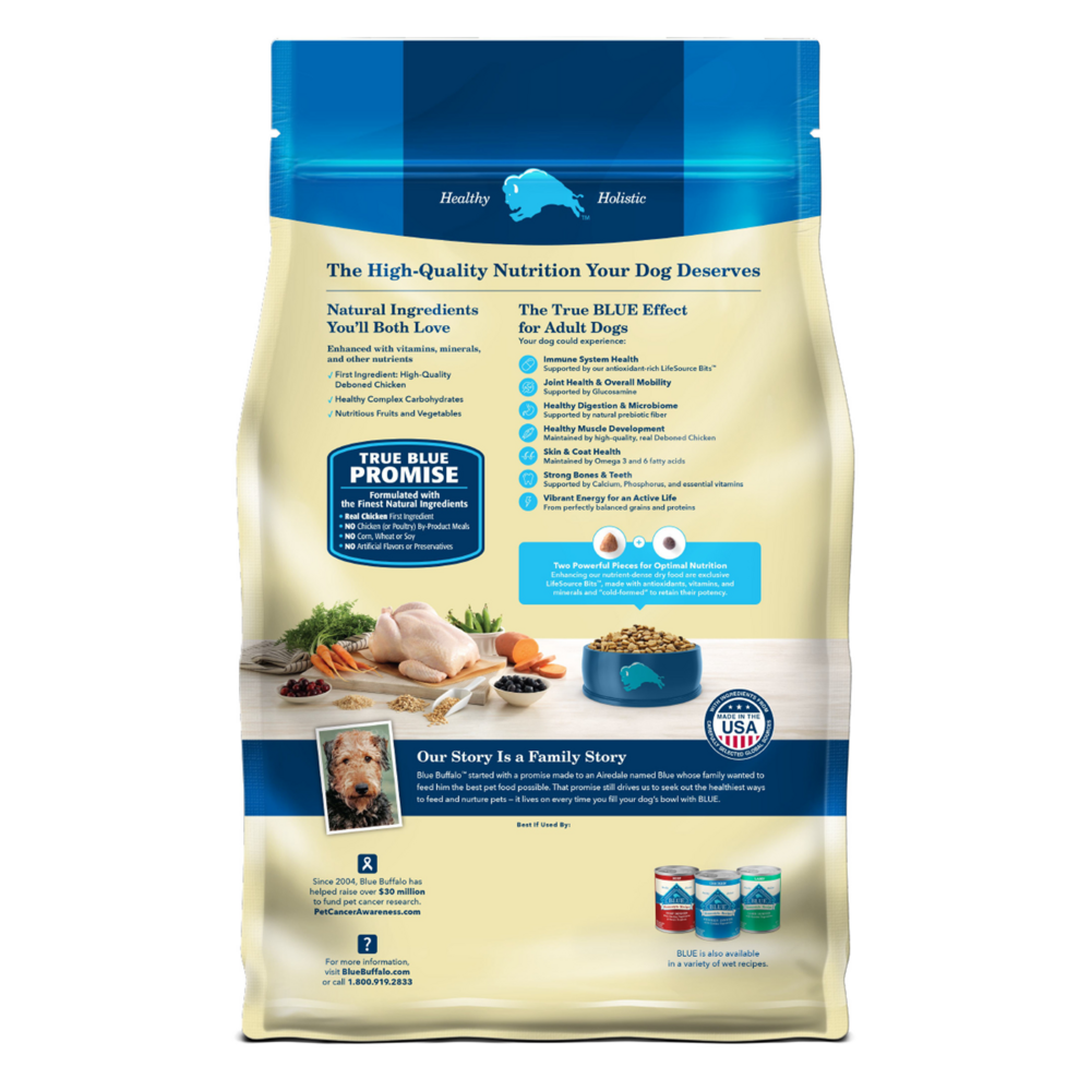 
                  
                    Blue Buffalo Life Protection Formula Adult Chicken & Brown Rice Recipe Dry Dog Food
                  
                