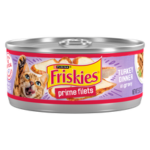 Load image into Gallery viewer, Friskies Prime Filets Turkey Dinner In Gravy Canned Cat Food